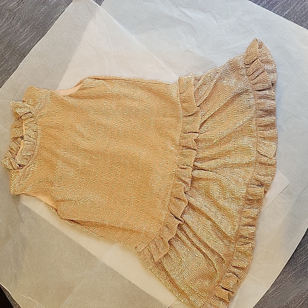 Kate Spade ♠️ 2T Gold dress